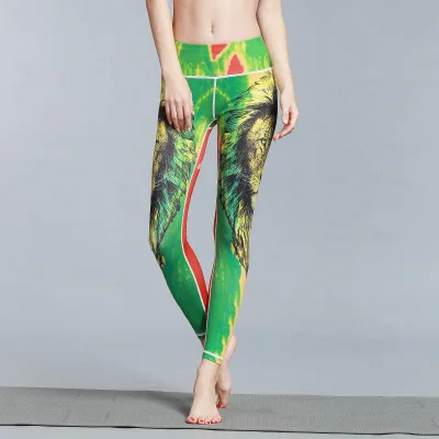 colour2 FlowerDance Фитнес Бег Йога Брюки для бега женские эластичные леггинсы для спортзала тонкие женские штаны для йоги - Цвет: colour2