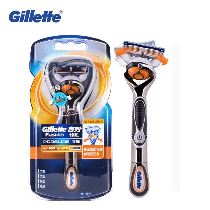 

Gillette Fusion 5 Shaver For Men Proglide Flexball Power Safety Razors Men's Beard Shaving Machine Battery Powered Low Noise