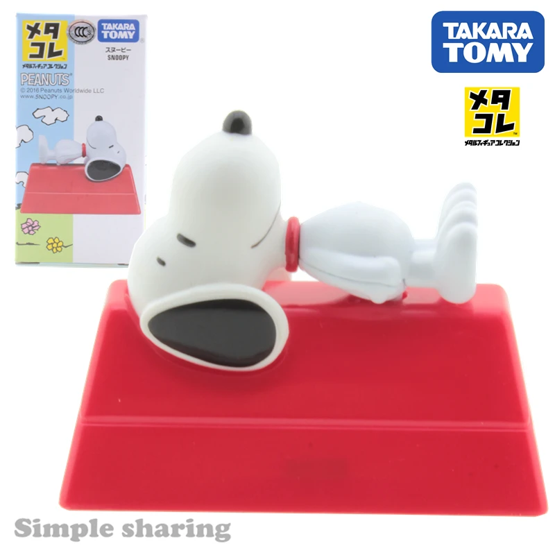 Takara Tomy tomica metakore сплав модель snoopy аниме фигура Детские литые игрушки миниатюрная