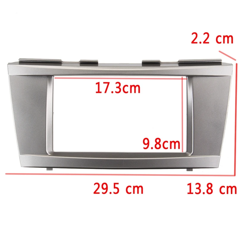 Car Stereo Radio DVD Panel Audio Mount Fascia Kit for Toyota Camry Aurion 2007 2008 2009 2010 2011 Refitting Frame Dash | Автомобили и