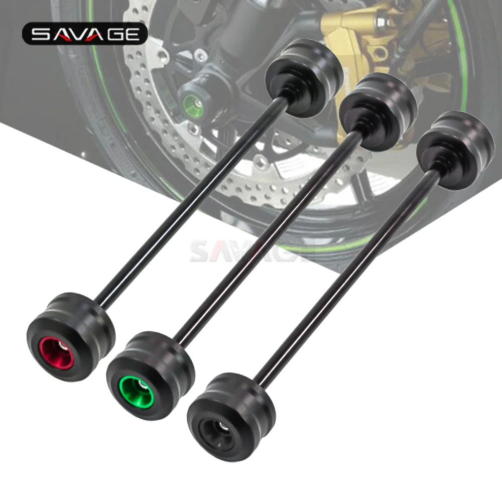 Передняя ось вилка колеса протектор для KAWASAKI Z800 Z900 Z900RS Z1000 Z650 Z750 Z750S аксессуары для мотоциклов крушение слайдер Pad