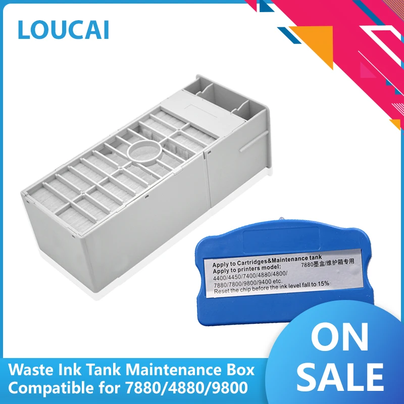 Бак для технического обслуживания совместимый с Epson stylus Pro 7880 9880 7800 9800 4800 4880 4400 4450