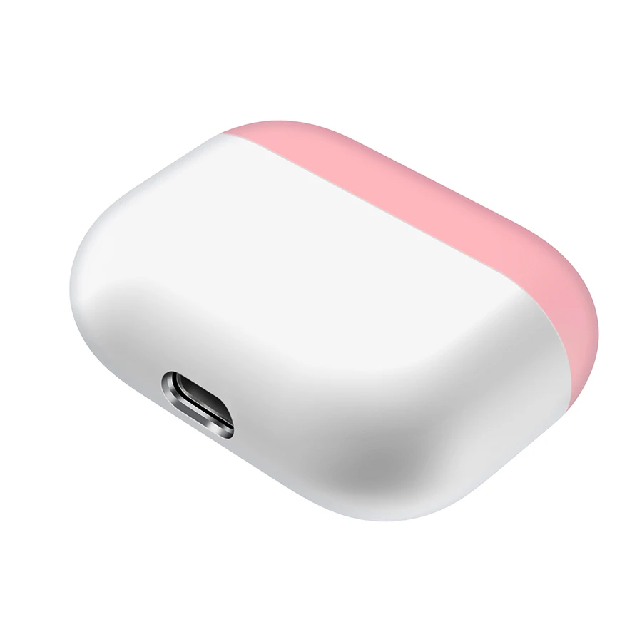 Чехол для наушников Airpods Pro силиконовый чехол карамельного цвета Apple 3 аксессуары