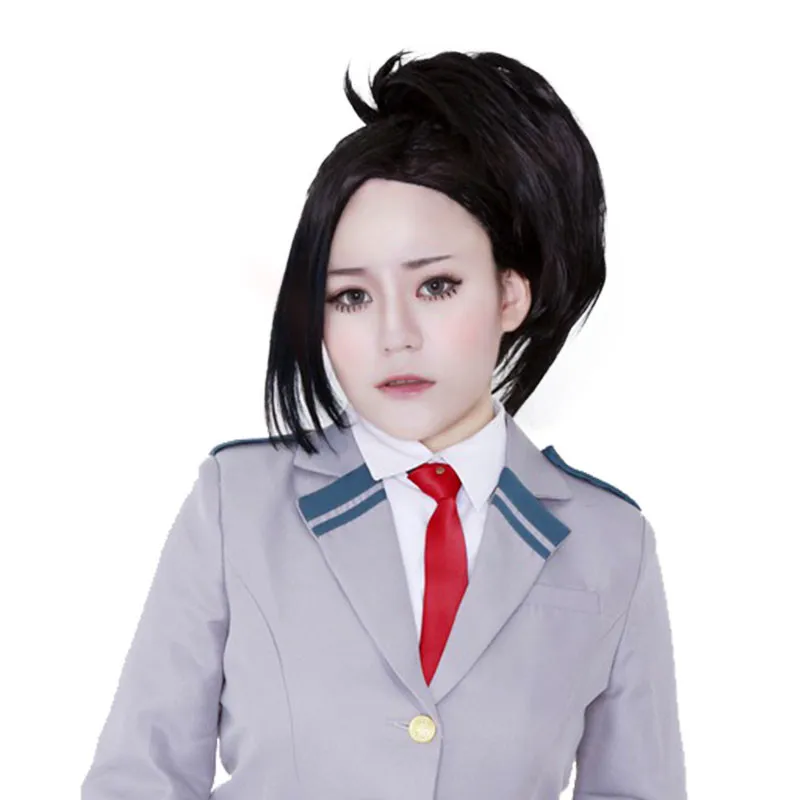 Мой герой научный косплей парик Momo Yaoyorozu Boku no Hero академический женский