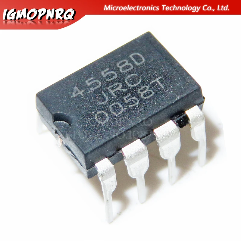 

20pcs 4558D NJM4558D 4558D NJM4558 DIP-8 Operational Amplifiers - Op Amps Dual High Gain new original