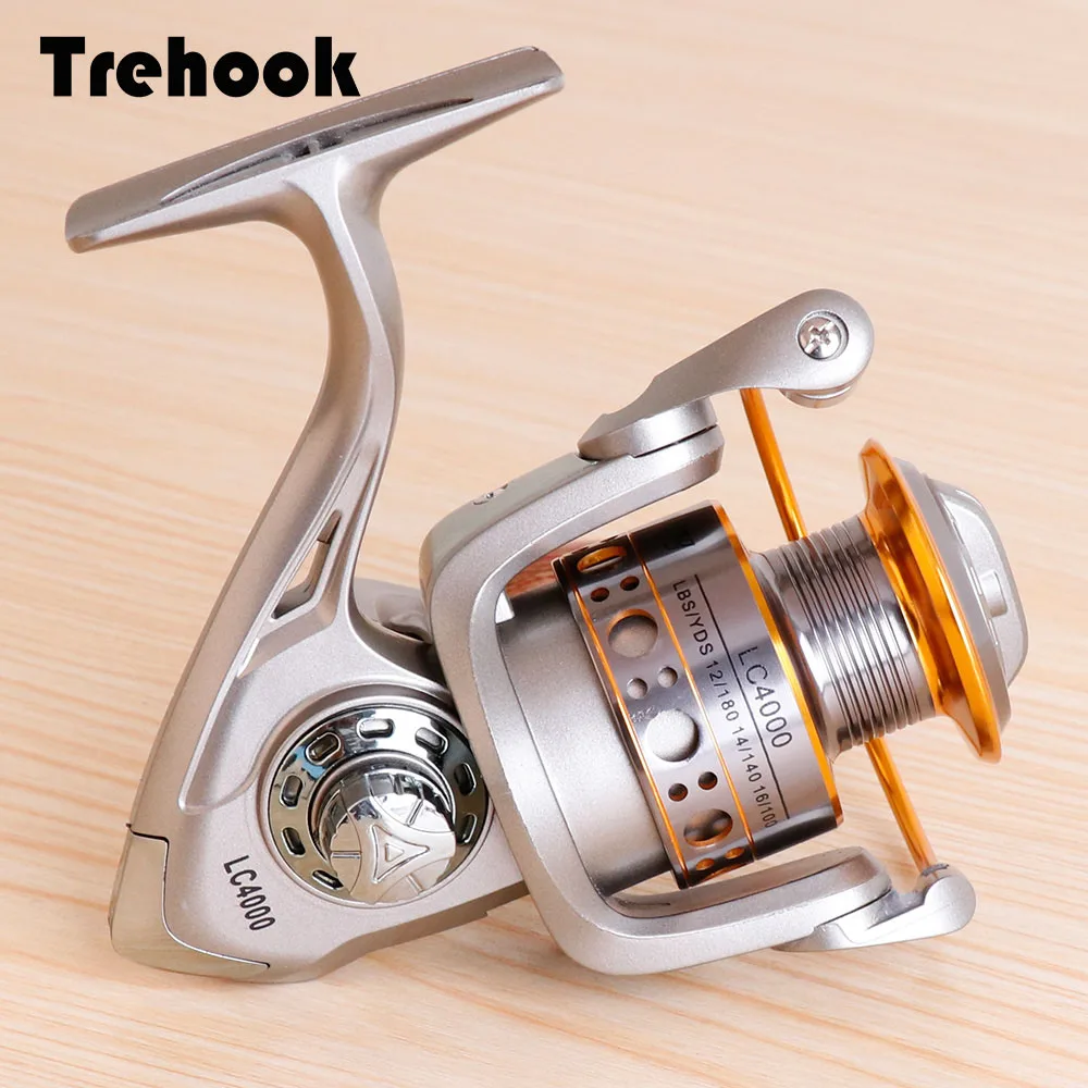 Тройной крючок супер сильный 5 2: 1 Катушка для литья под давлением металлическая