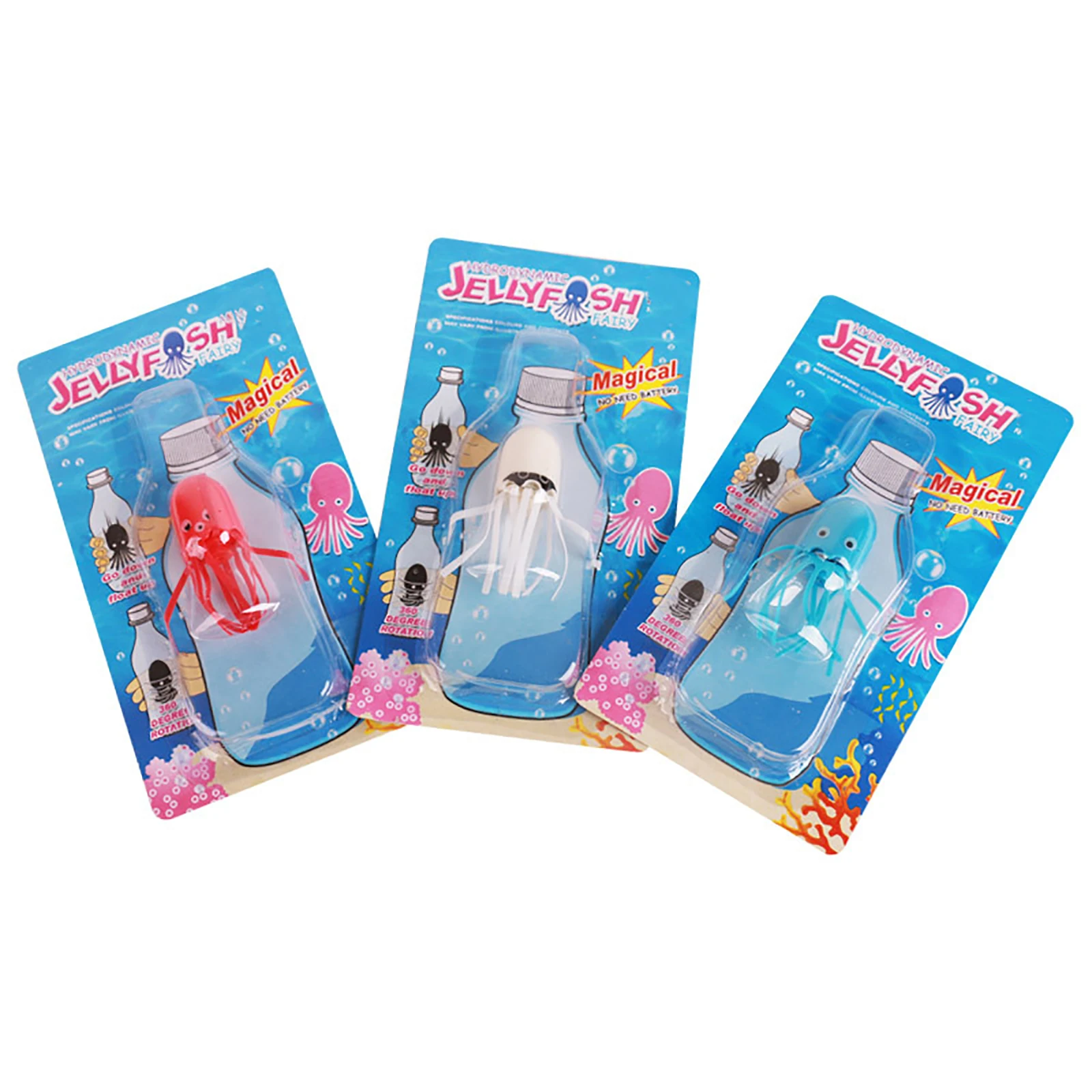 Magical Jellyfish Float Toy Cute Funny Magic Smile Science Experiment Gift For Children Kids Randomly | Игрушки и хобби