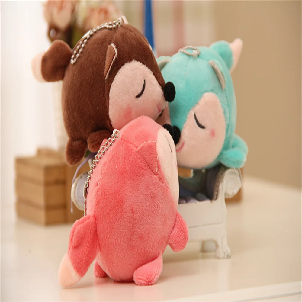Маленькая мягкая игрушка брелок для ключей плюшевая кукла подарок детей|Мягкие
