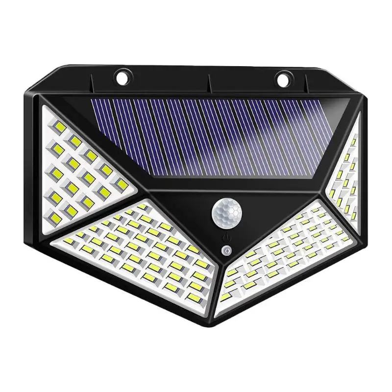 

Hongcui Outdoor Solar Wall Lamps Waterproof IP65 New Super Bright Human Induction Light Courtyard Emergency Lighting
