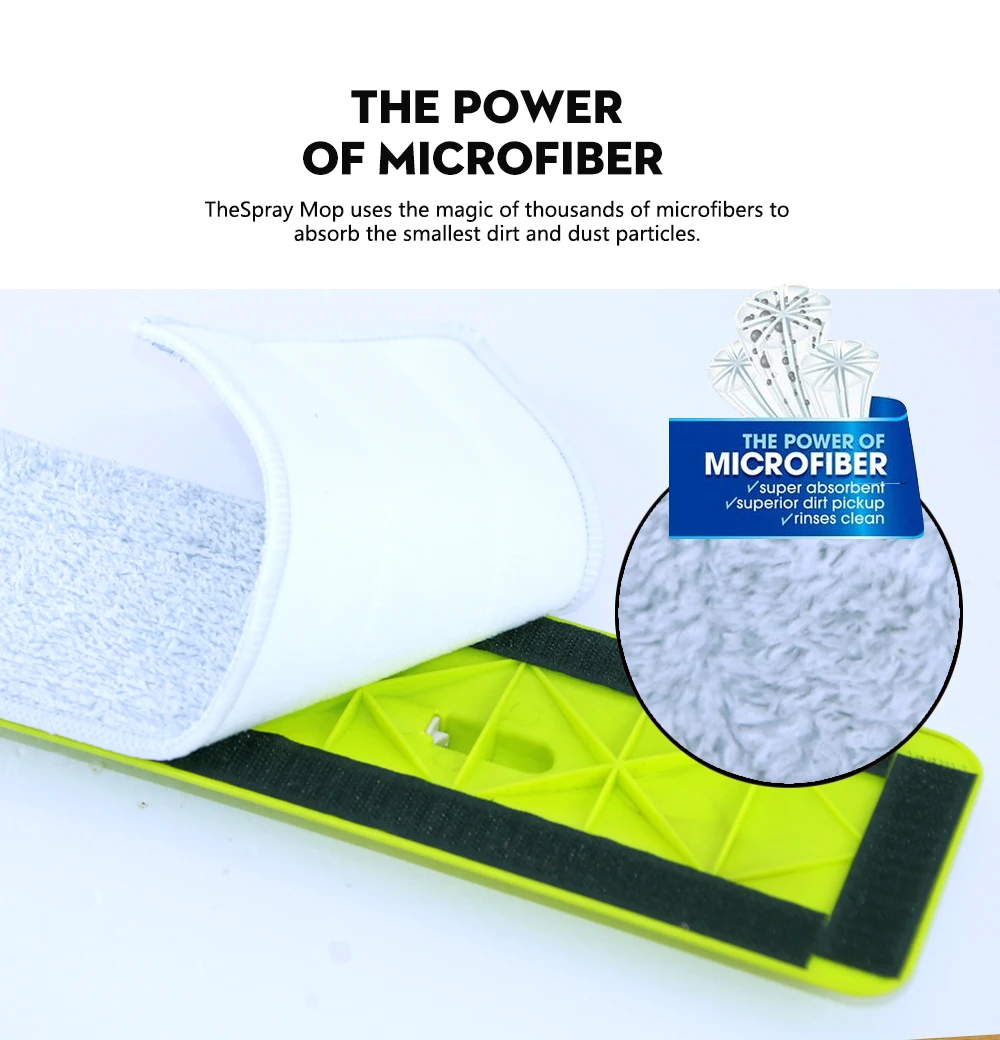 

Water Spray Mop For Wash Floor Cleaner Flat Mops Home Cleaning Tool Household with Reusable Microfiber Pads Lazy Mop