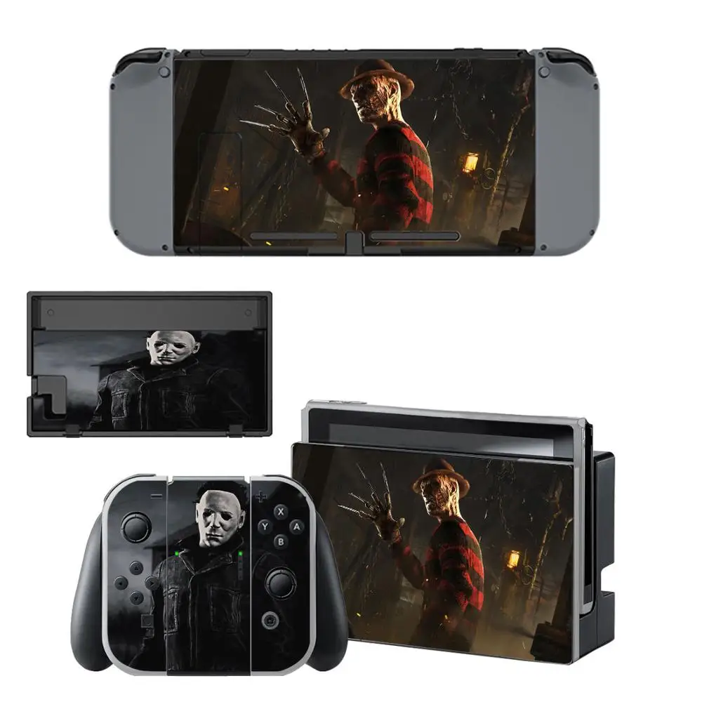 Мертвые по дневному свету наклейки на выключатель nintendo switch кожа виниловые стикер