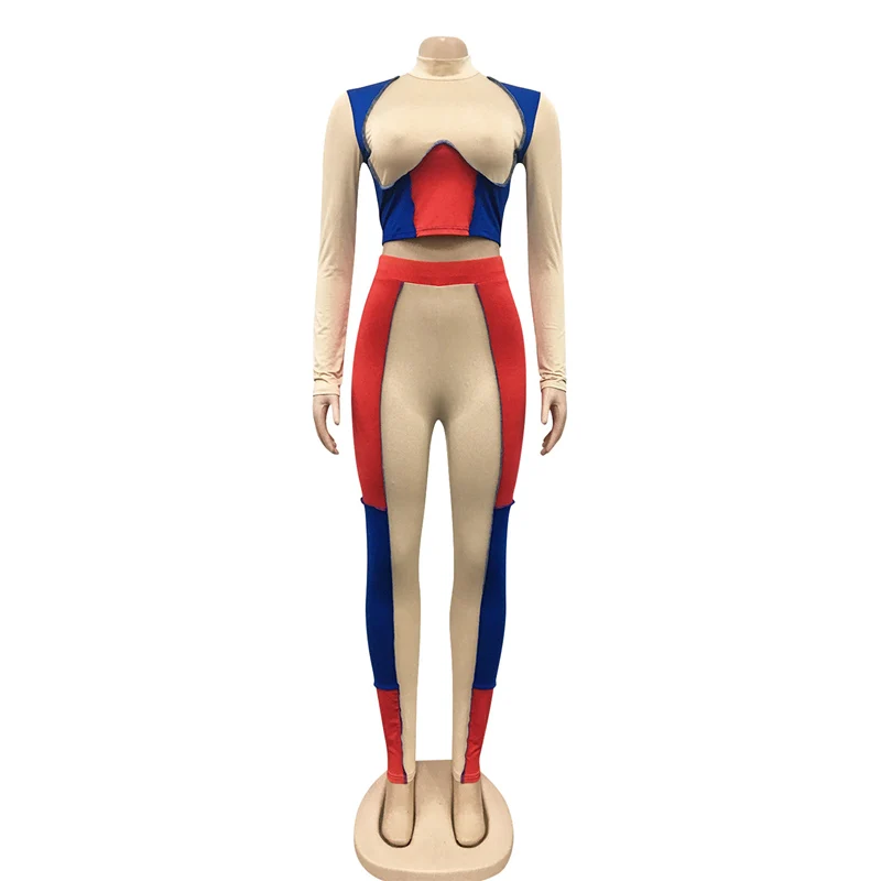 Низкая цена оптовая продажа печати 2 комплект из двух предметов для женщин Одежда