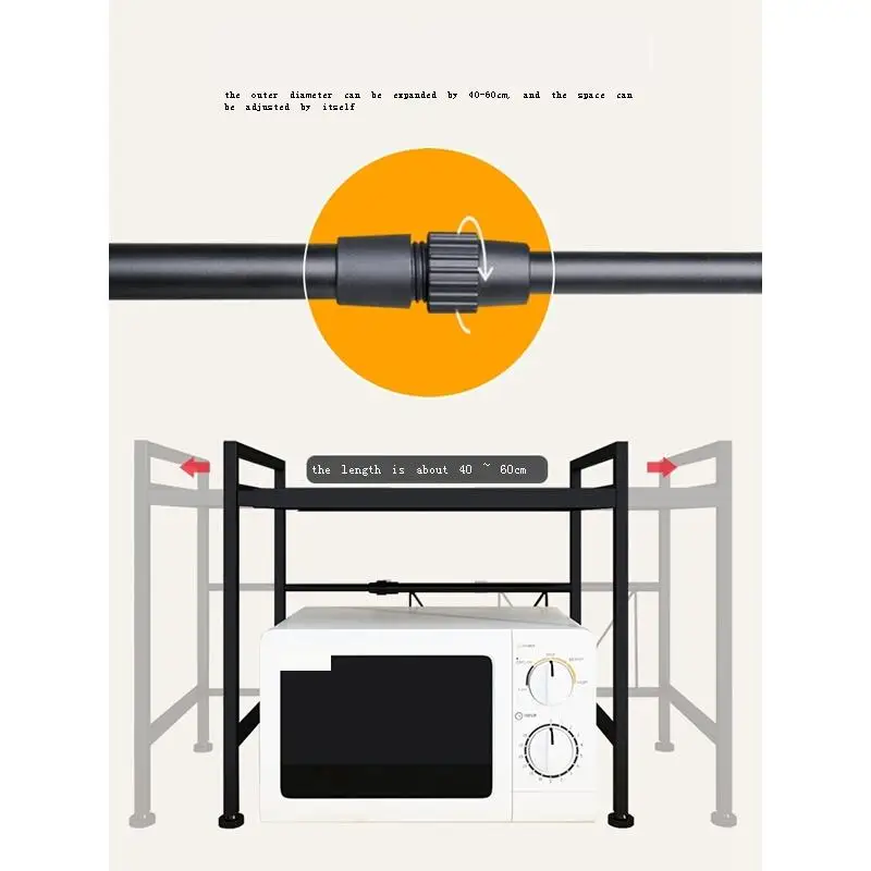 Dish Drainer Cucina Egouttoir Vaisselle Adjustable Microwave Shelf Mutfak Cocina Organizador Cozinha Kitchen Storage Rack Holder | Дом и сад