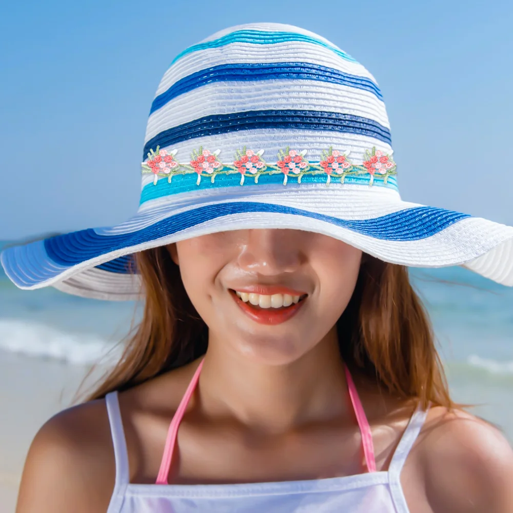 

1Pc 30 Yards Elegant Lace Clothing Flower Lace DIY Decorative Lace Material