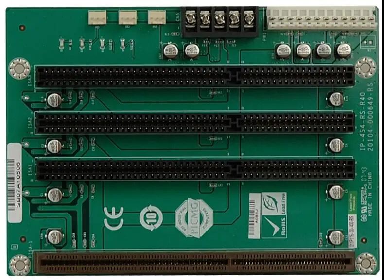 IP-4S3-RS-R40 PCISA Bus слот 3 * Φ пассивная backplane CPU карта поддерживает интерфейс питания |