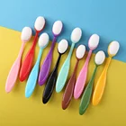 10 шт. Цвет черные чернила, плавного смешивания кисти для рисования, плоские кисти для рисования, набор чернил инструменты для Скрапбукинг карты