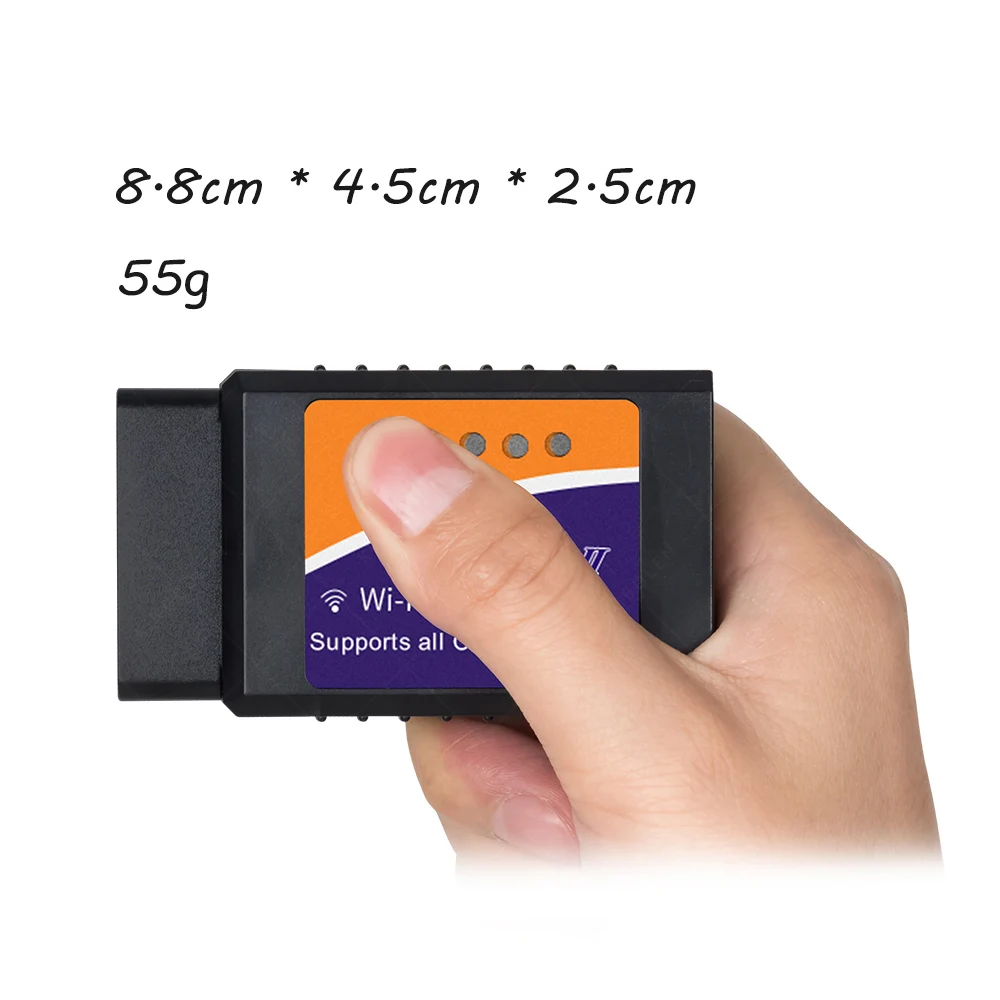 Диагностический сканер ELM327 Bluetooth Wi Fi Android IOS iPhone V1.5 OBD2 считыватель кодов OBDII для BMW VW