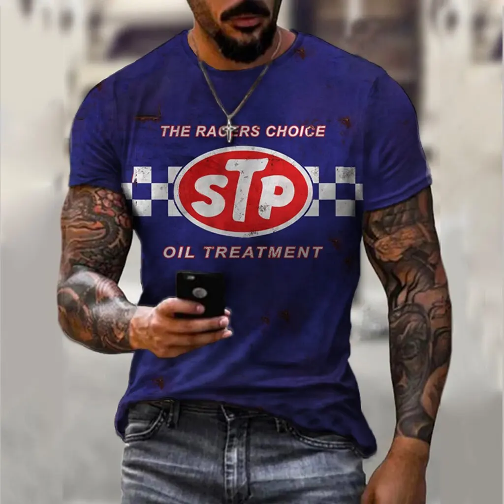 

2021 Summer Men's Sports Round Neck Slim Youth Printed T-shirt Super