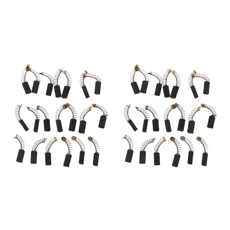 

20 Pairs 12.7 x 5.5 x 4mm Motor Carbon Brushes for Electric Drill