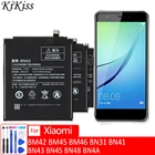 Аккумулятор для Xiaomi Redmi Note 2 3 4 4X 5 5A 6 7 Pro, модель BM42 BM45 BM46 BN31 BN41 BN43 BN45 BN48 BN4A BM 46 BN 31 41 43 45 48