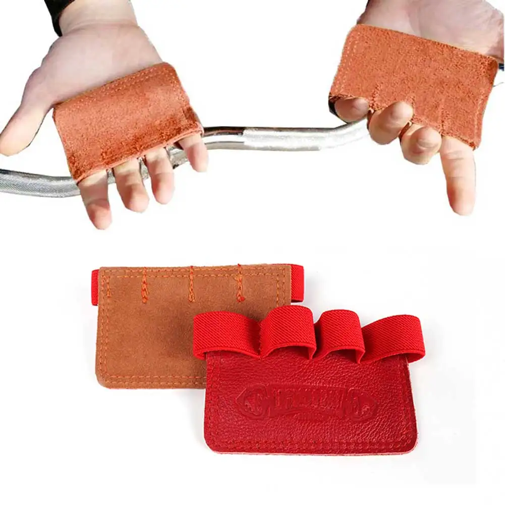 

Перчатки для фитнеса, кожаные, для подтягивания