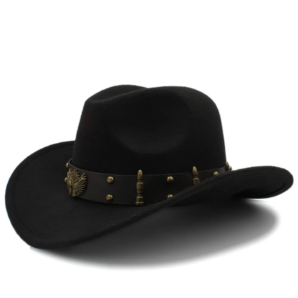 

Шляпа Женская шерстяная в западном стиле, ковбойская, 56-58 см
