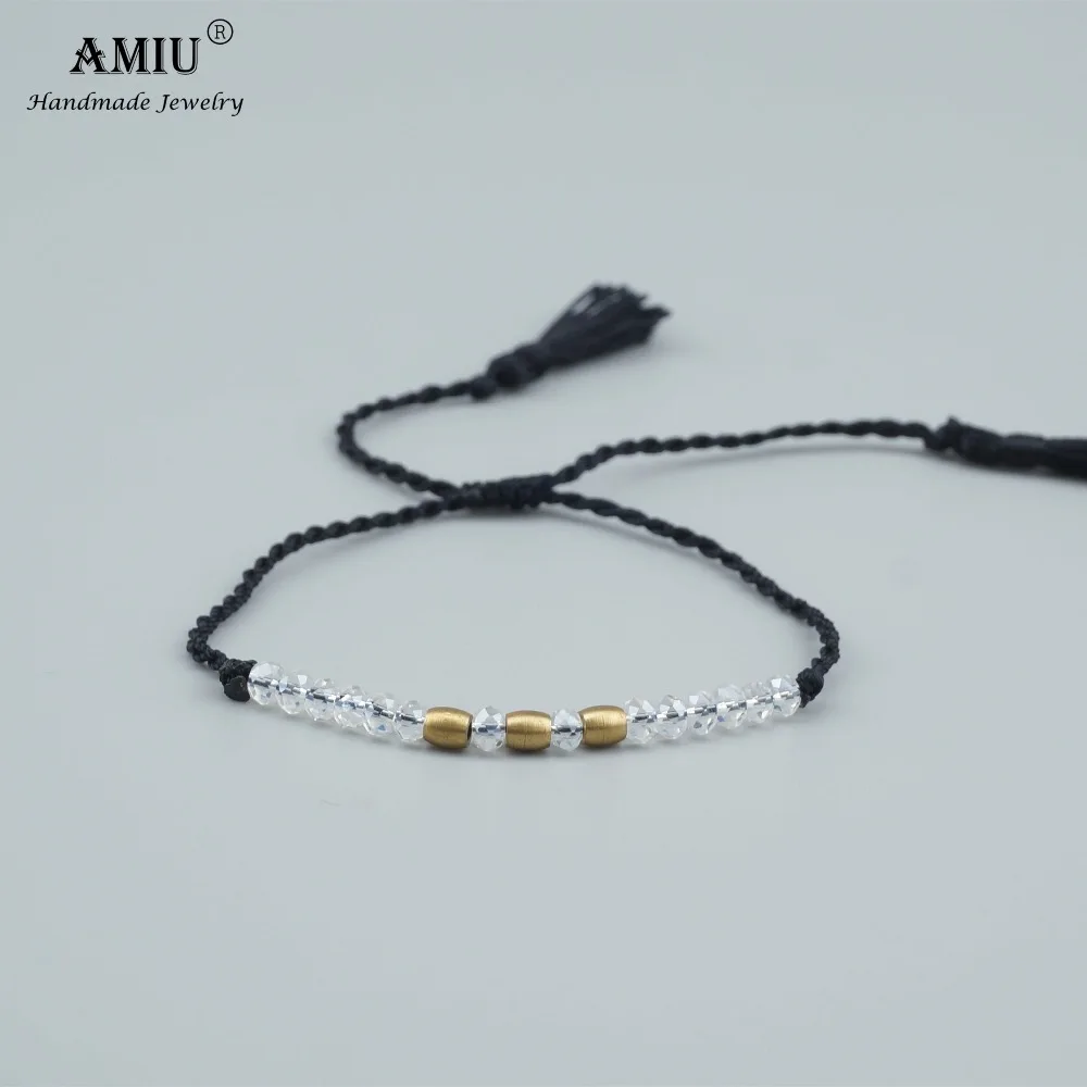 Браслеты AMIU в богемном стиле для мужчин и женщин ножной браслет радужного