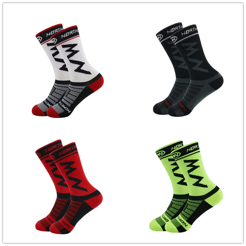 Профессиональные велосипедные носки Компрессионные спортивные для мужчин и