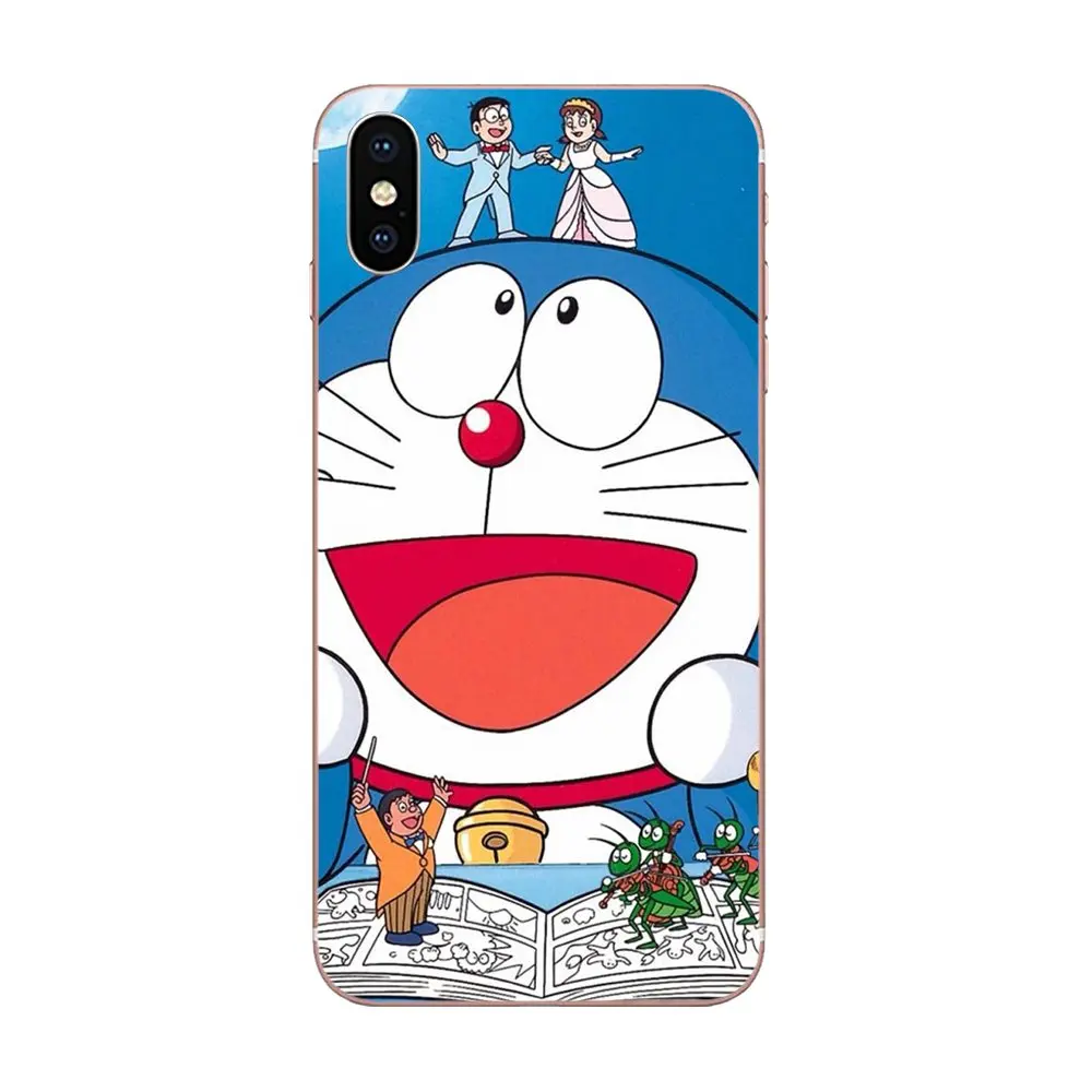 Для iPhone 11 Pro XS Max X 8 7 6s Plus 5 SE XR 2020 силиконовые чехлы для телефонов Doraemon вторая серия |
