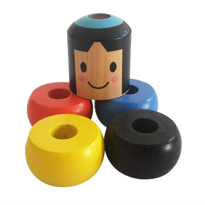 Бесплатная доставка новинка небьющиеся бесчеловеческие Дарума деревянные