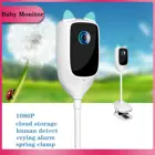 Wi-Fi радионяня GUUDGO с камерой, беспроводной инфракрасный датчик температуры и влажности, IP-камера 1080P, видеоняня