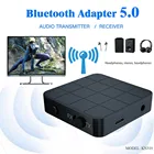 Bluetooth 5,0 аудио приемник передатчик 2 в 1 RCA 3,5 мм 3,5 AUX разъем USB музыка стерео Беспроводные адаптеры для автомобиля ТВ MP3 ПК