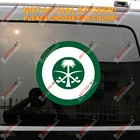 Королевский Саудовский ВВС RSAF Insignia наклейка автомобильный виниловый отражающий глянцевый