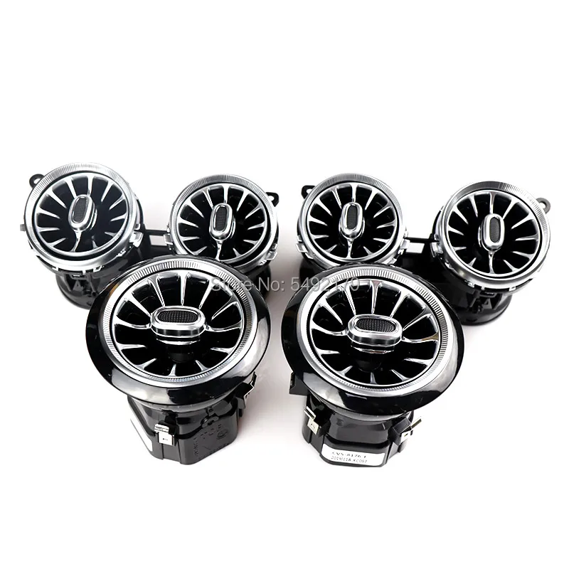 Турбо вентиляционное отверстие с окружающим светильник для Mercedes Benz E class W213 807 2016