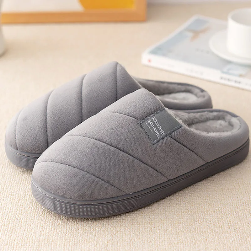 Женские домашние тапочки Большие размеры 43 47 Замшевые мягкие из термопластичной