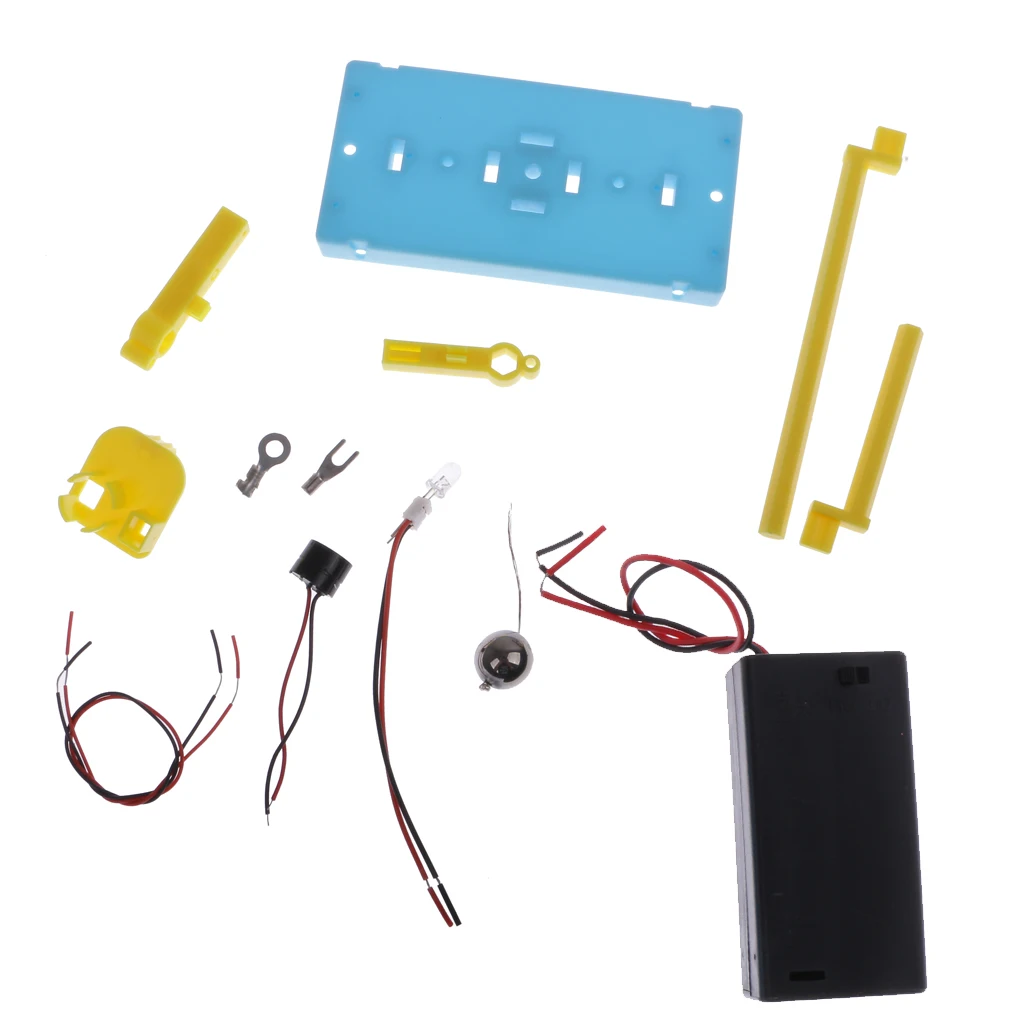 DIY Earthquake Alarm Physical Experiment Training Electrical Geology Study | Model Building Kits
