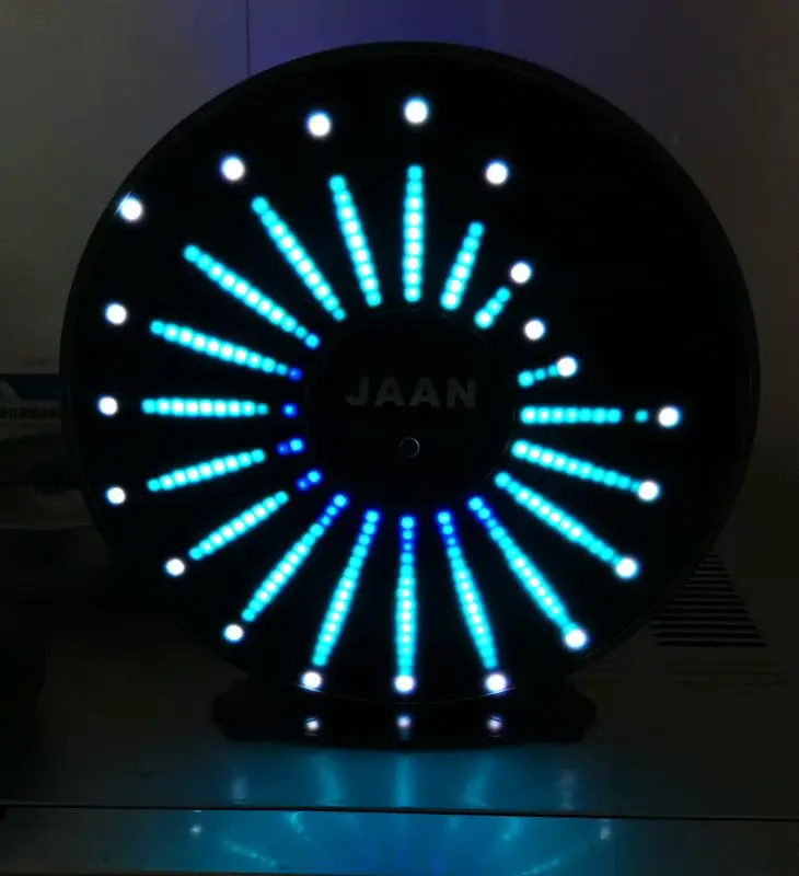 Полноцветный музыкальный спектральный дисплей круговой диаметром 200 AGC