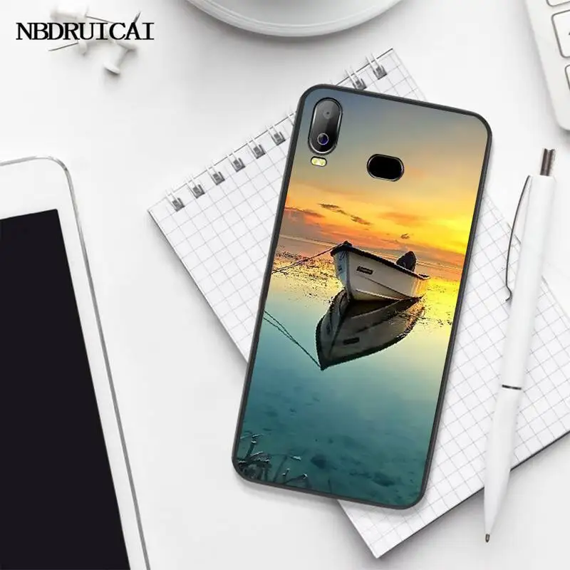 Мягкий черный чехол для телефона Samsung A10 A20 A30 A40 A50 A70 A71 A51 A6 A8 2018 | Мобильные телефоны