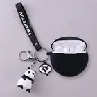 Meizu pro 6 Чехол для наушников милый брелок прикрепляющийся к защитные аксессуары силикона Bluetooth наушники чехол