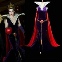 evil queen dress costume suit adult dress shawl glove costume