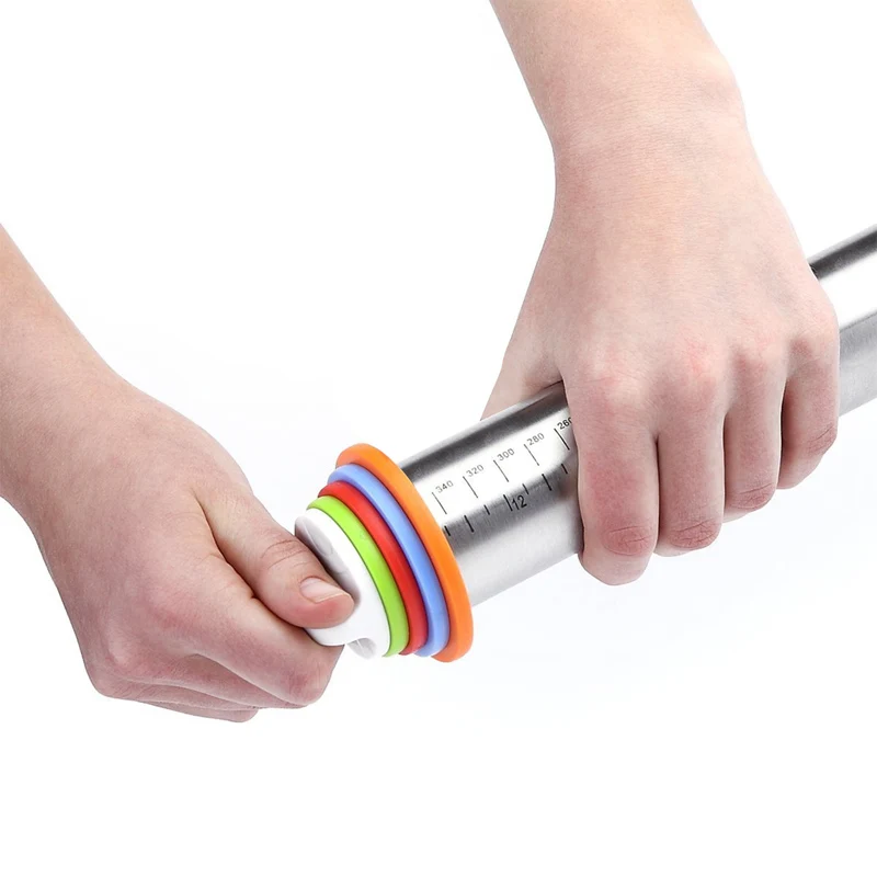 Роликовая машина для теста регулируемая нержавеющая сталь роликовый штифт Ramen