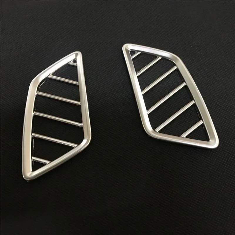 

WELKINRY car auto cover for Mitsubishi Eclipse Cross 2018 2019 ABS chrome front console air conditioning outlet air vent trim