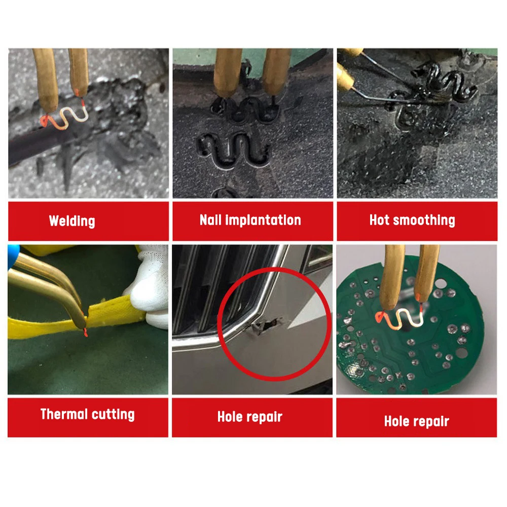 

Car Bumper Repair Welding Gun Welding Machine Hot Stapler Welding Machine Tool Kit Repair Tool Hot Stapler Soldering Iron Set