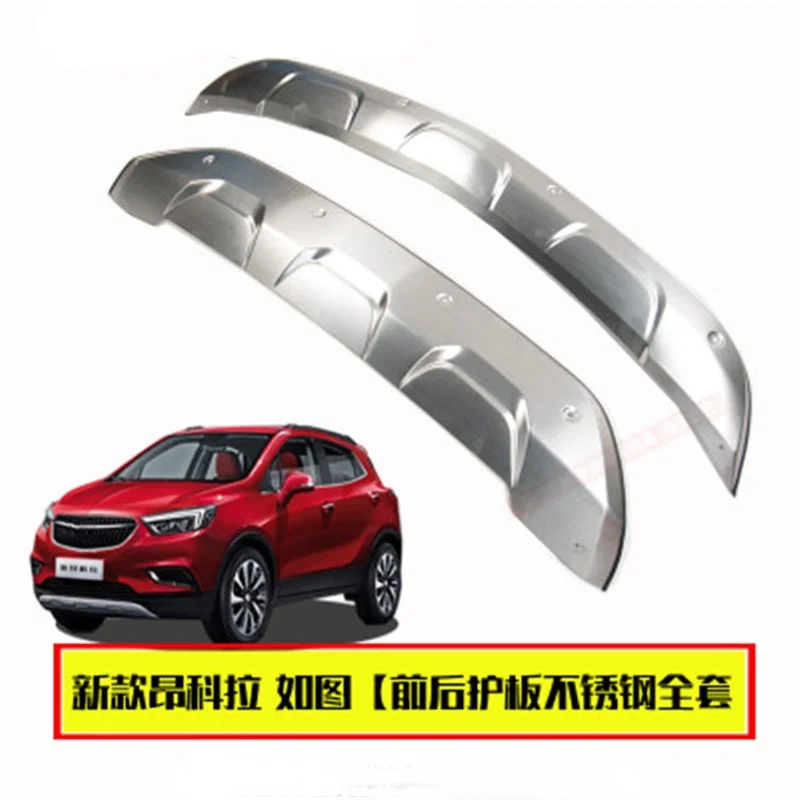 

Высококачественная защита переднего и заднего бампера из нержавеющей стали, противоскользящая накладка, автозапчасти для buick encore ...