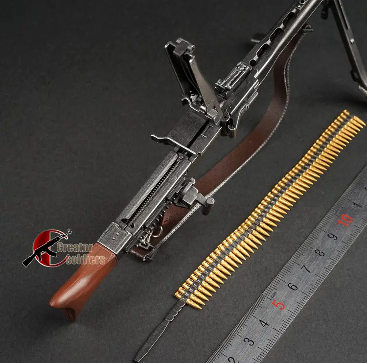 Автоматическая Сборная модель винтовки MG42 в масштабе 1/6 пластиковое оружие