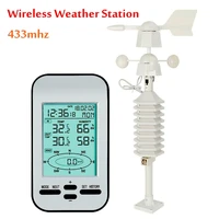 multi functional small household weather station meteorograph mini weather forecast wireless hygrothermograph
