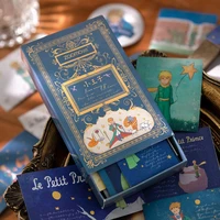 retro boxed fairy tale castle series stickers handbook photo album decoration diy stickers 60 sheets in