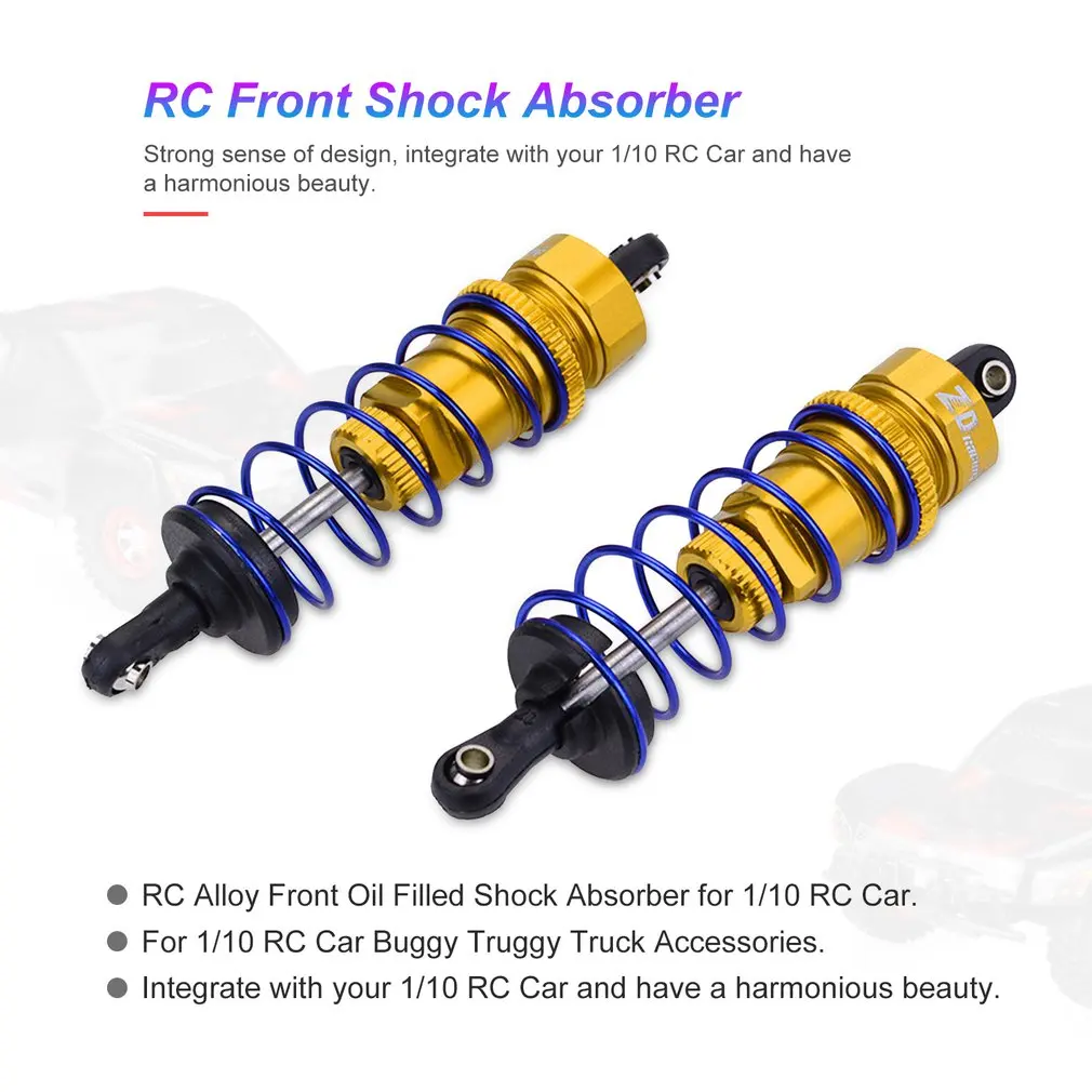 2 шт 92 мм rc сплав передний масля