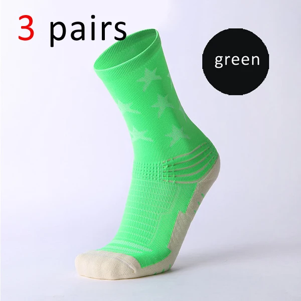5 VERIDICAL professional compression socks pentagram breathable man short socks 3 pairs white thick non-slip meias masculino - Цвет: 5