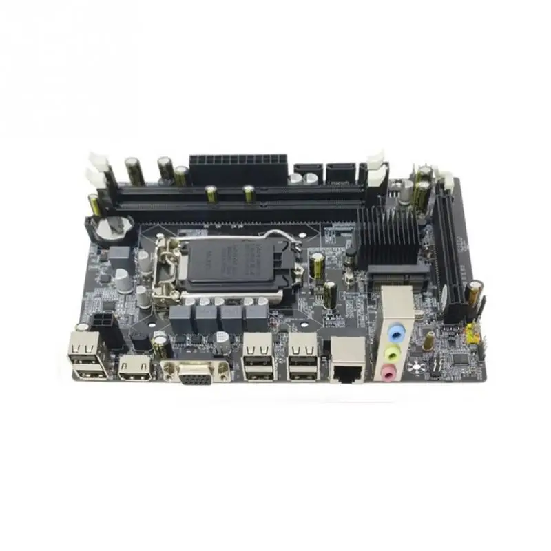 Intel H55 Socket LGA 1156 материнская плата M ATX 8 ГБ 2 DDR3 ПАМЯТЬ с USB 3,0 интегрированная графика для Xeon Core i7 i5 i3 LGA1156